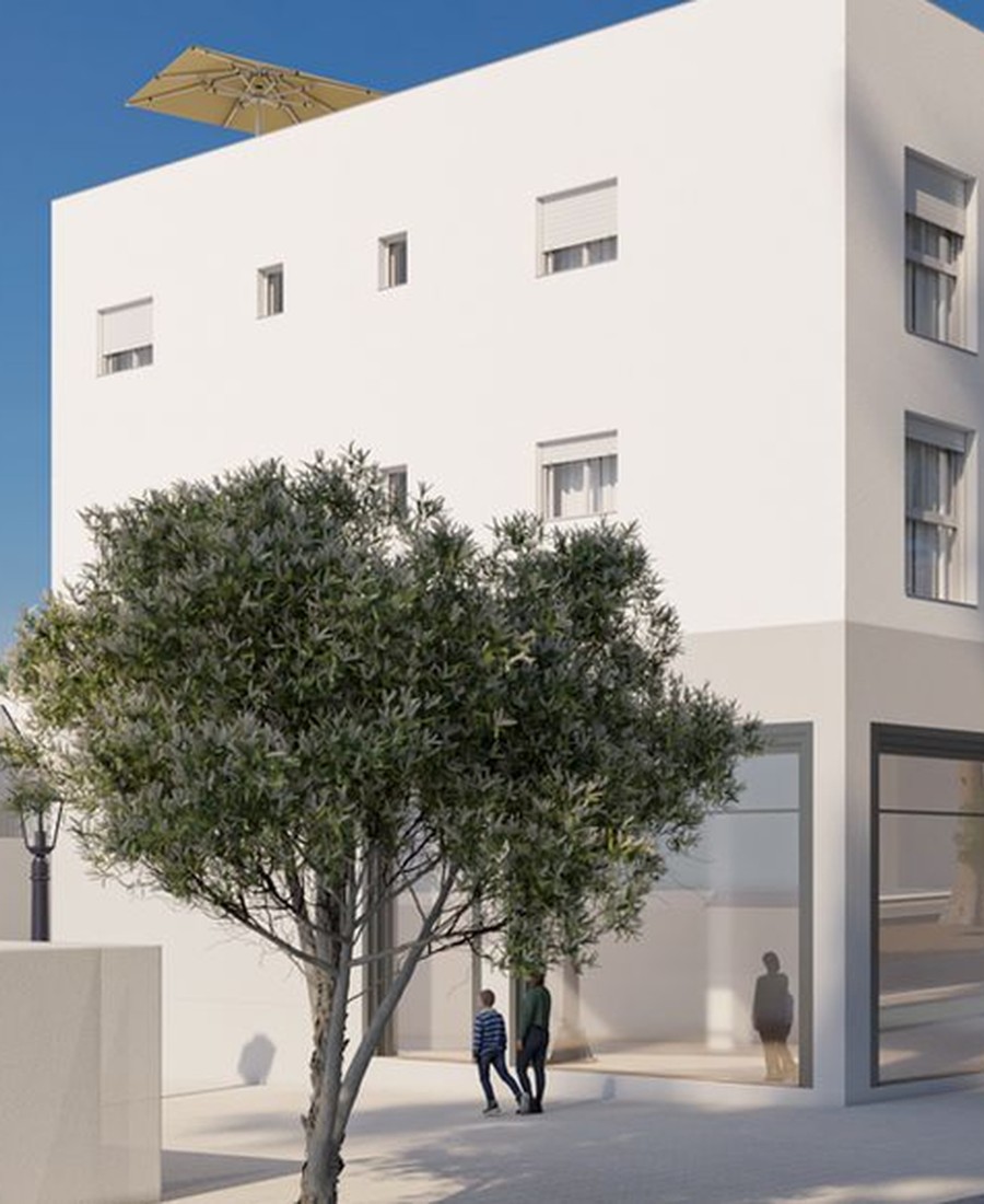 Fachada de Edificio La Portada